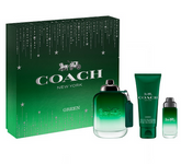 Coach Man Green Eau de Toilette 100mL 3 Piece Gift Set